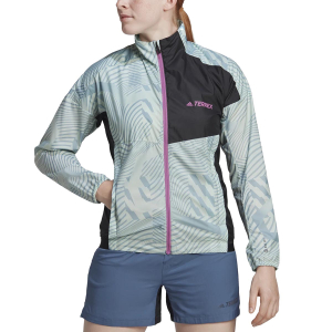 ADIDAS TERREX - TERREX TRAIL RUNNING PRINTED WIND JACKET