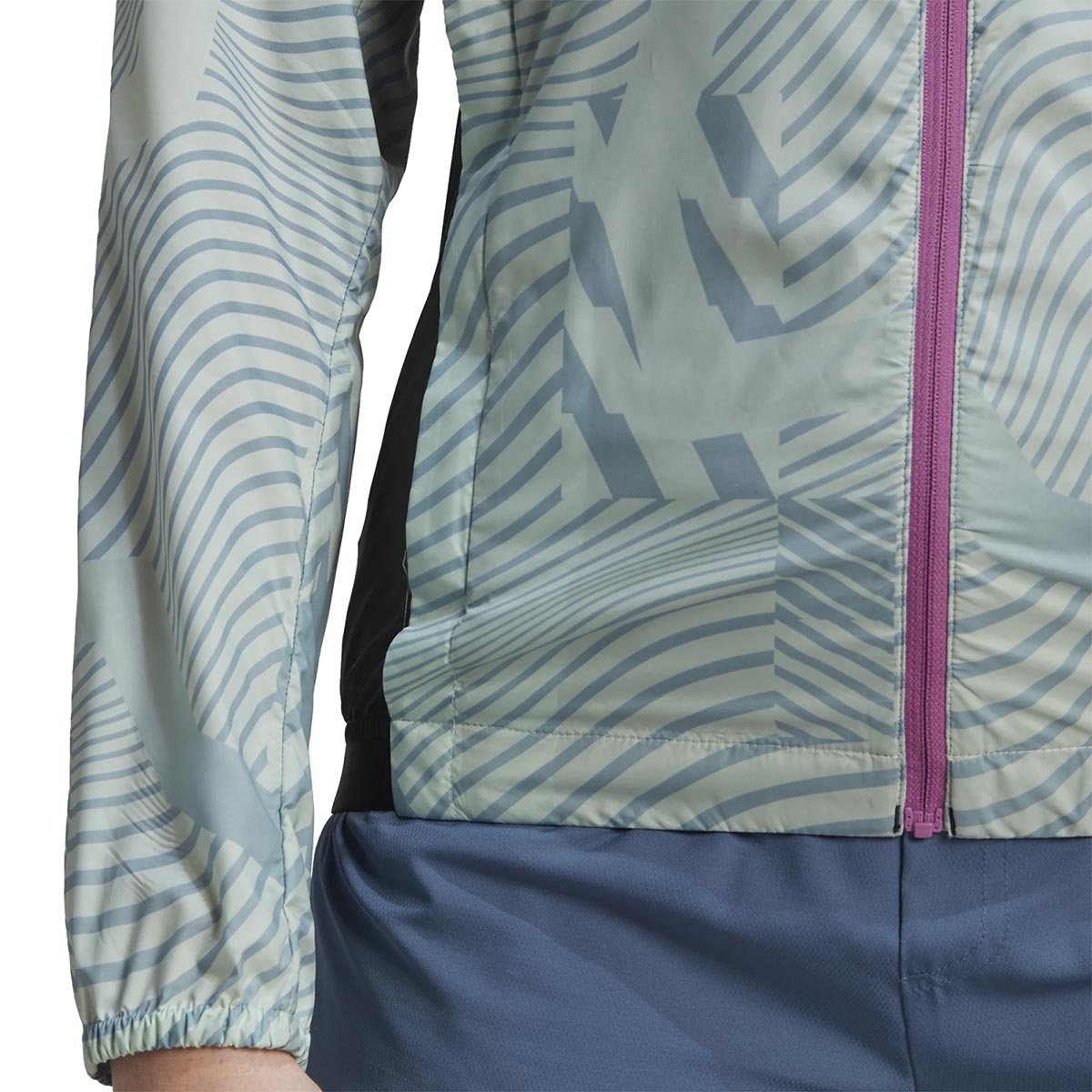 ADIDAS TERREX - TERREX TRAIL RUNNING PRINTED WIND JACKET