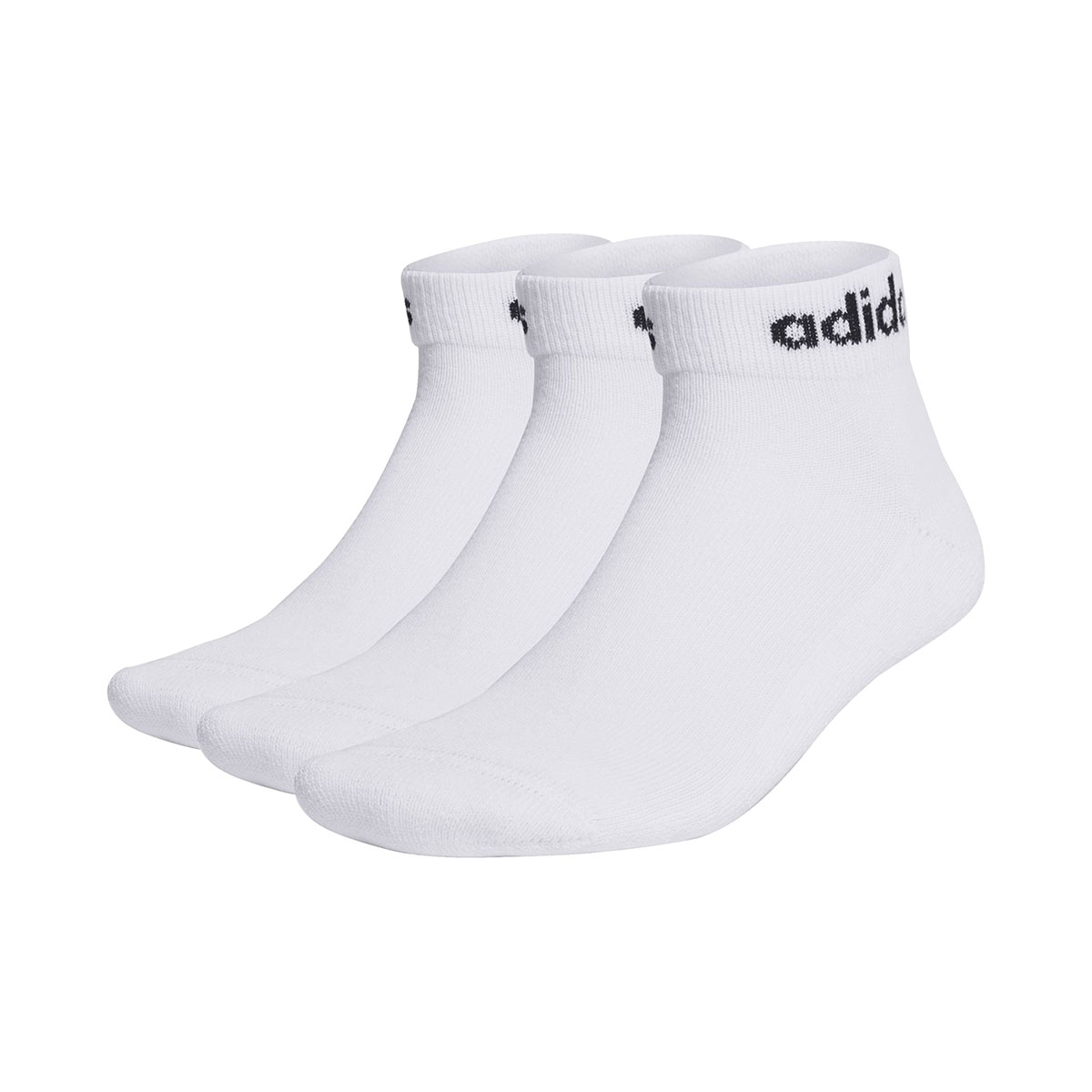 ADIDAS - LINEAR ANKLE CUSHIONED SOCKS (3 PAIRS)