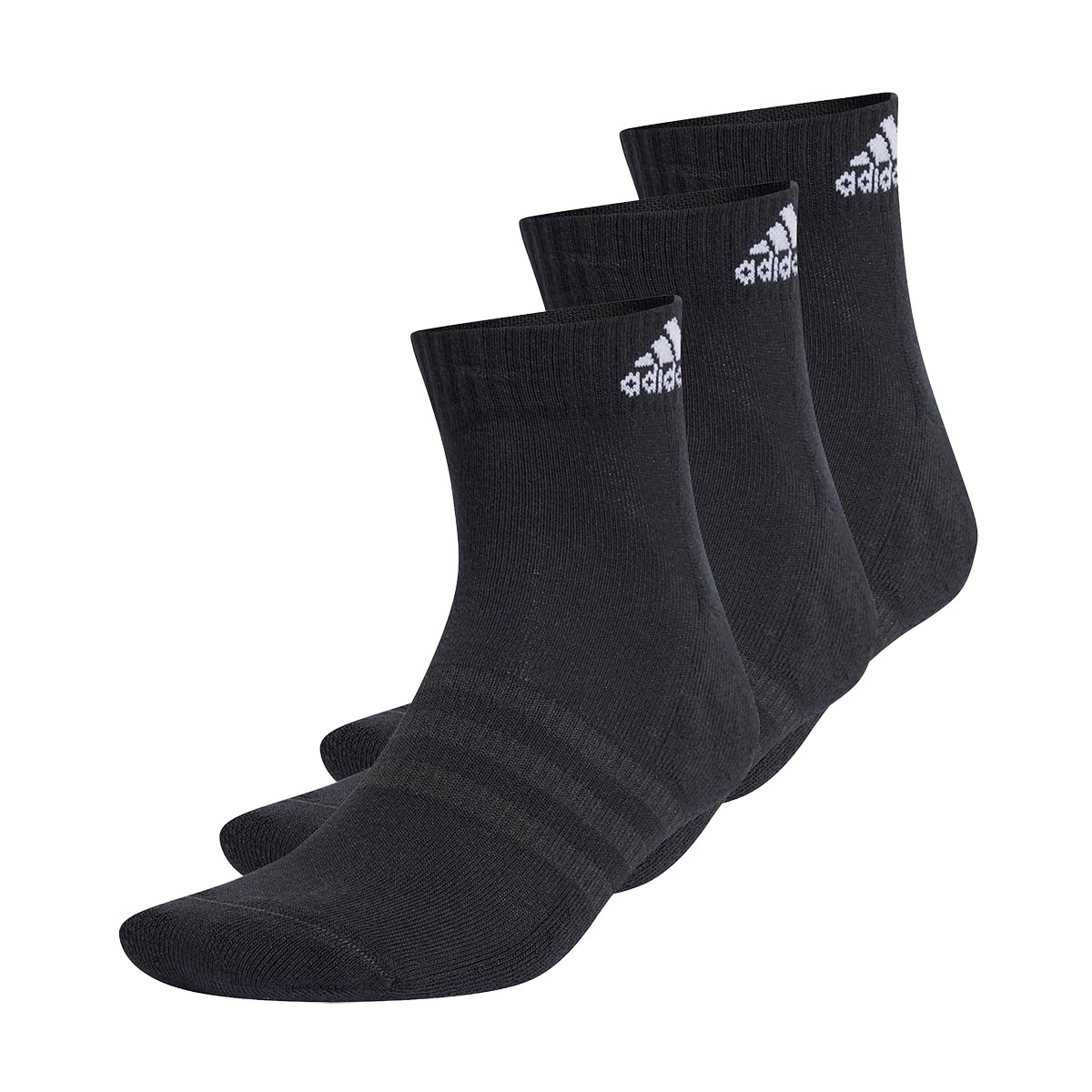 ADIDAS - CUSHIONED SPORTSWEAR ANKLE SOCKS (3 PAIRS)
