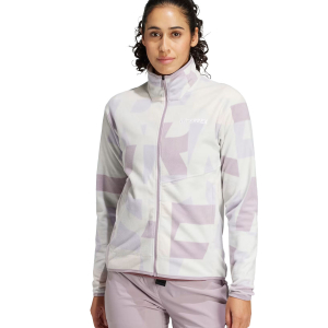 ADIDAS TERREX - TERREX MULTI PRINTED FULL ZIP FLEECE JACKET