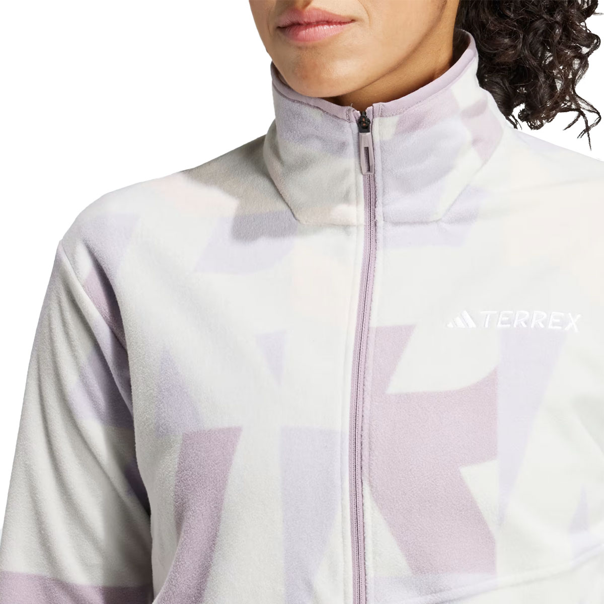 ADIDAS TERREX - TERREX MULTI PRINTED FULL ZIP FLEECE JACKET