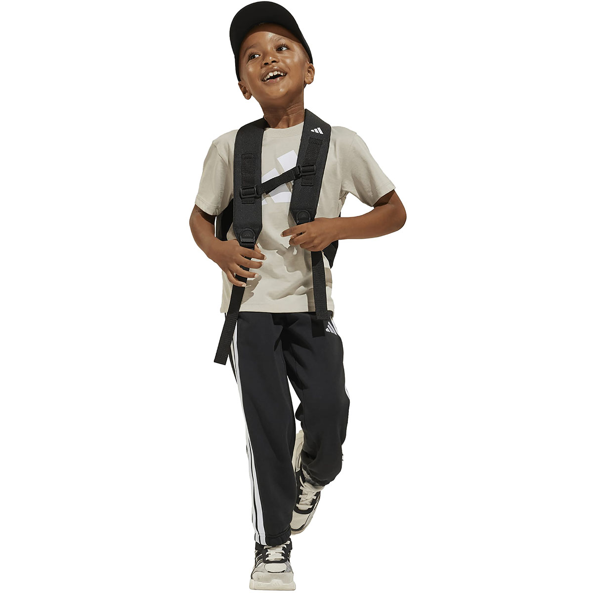 ADIDAS - LITTLE KIDS 3 STRIPES FLEECE PANT ADIDAS - LITTLE KIDS 3 STRIPES FLEECE PANT