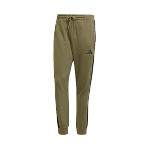ADIDAS - 3 STRIPES FLEECE TAPERED CUFF PANTS ADIDAS - 3 STRIPES FLEECE TAPERED CUFF PANTS