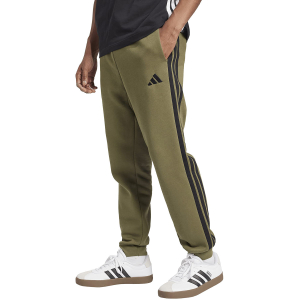 ADIDAS - 3 STRIPES FLEECE TAPERED CUFF PANTS ADIDAS - 3 STRIPES FLEECE TAPERED CUFF PANTS