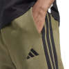 ADIDAS - 3 STRIPES FLEECE TAPERED CUFF PANTS ADIDAS - 3 STRIPES FLEECE TAPERED CUFF PANTS