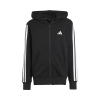 ADIDAS - 3 STRIPES FLEECE FULL ZIP HOODIE