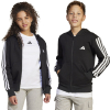 ADIDAS - 3 STRIPES FLEECE FULL ZIP HOODIE