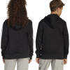 ADIDAS - 3 STRIPES FLEECE FULL ZIP HOODIE