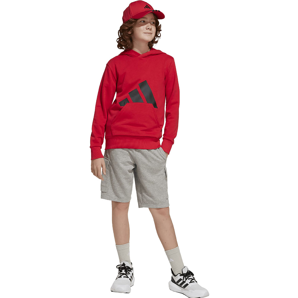 ADIDAS - BIG LOGO FRENCH TERRY HOODIE ADIDAS - BIG LOGO FRENCH TERRY HOODIE
