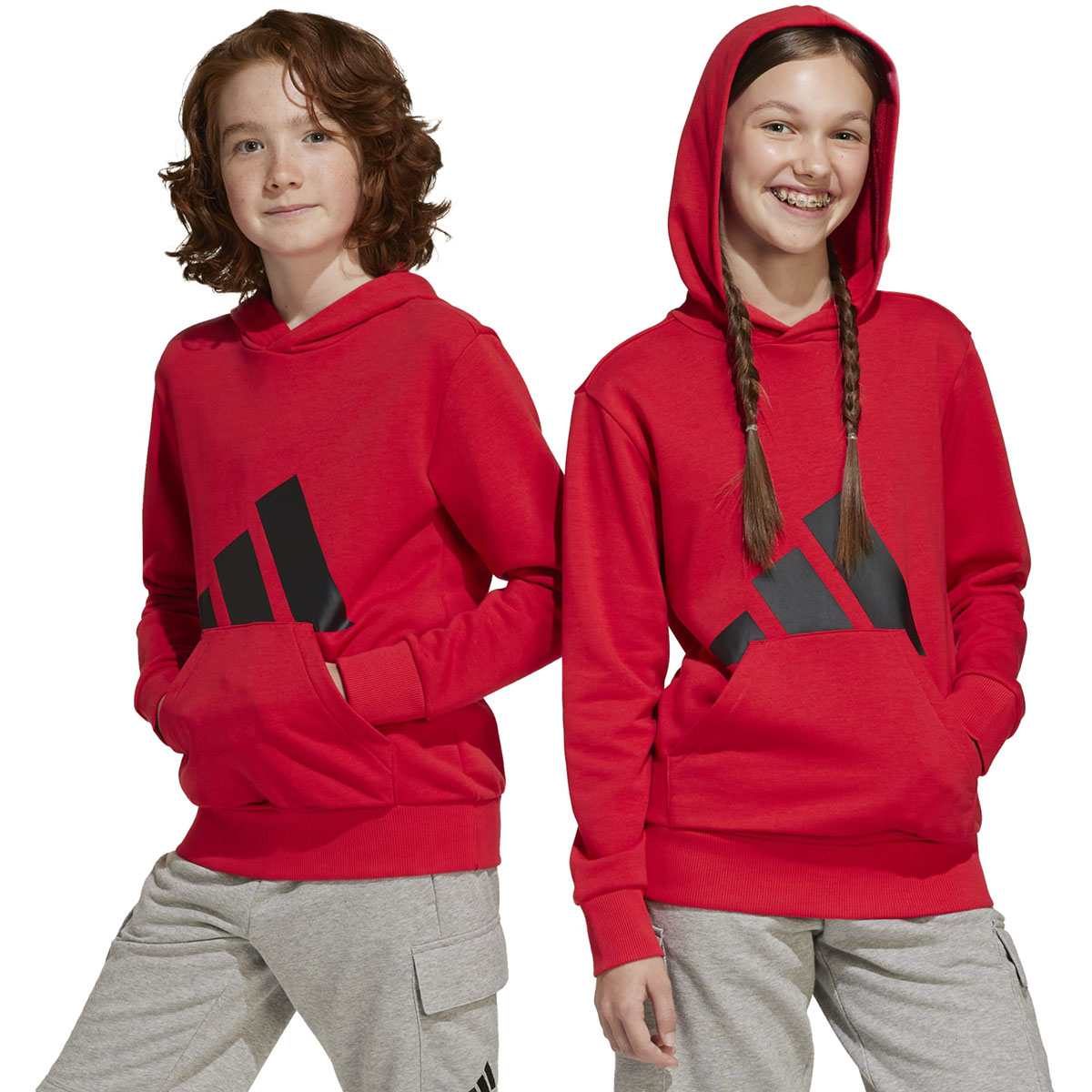 ADIDAS - BIG LOGO FRENCH TERRY HOODIE ADIDAS - BIG LOGO FRENCH TERRY HOODIE