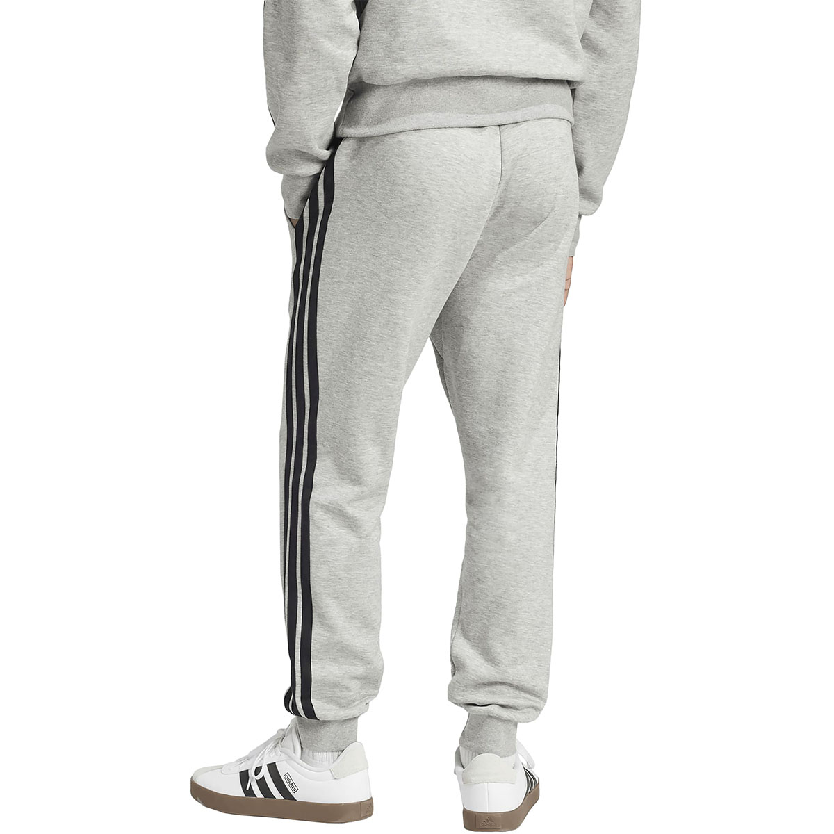 ADIDAS - 3 STRIPES FLEECE TAPERED CUFF PANTS