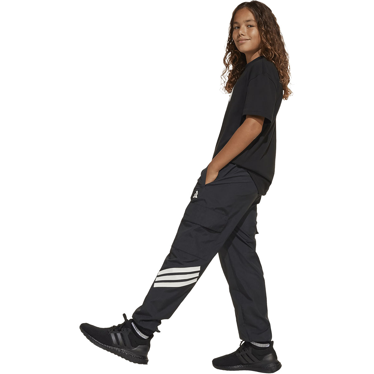 ADIDAS - FUTURE ICONS 3 STRIPES WOVEN PANTS ADIDAS - FUTURE ICONS 3 STRIPES WOVEN PANTS