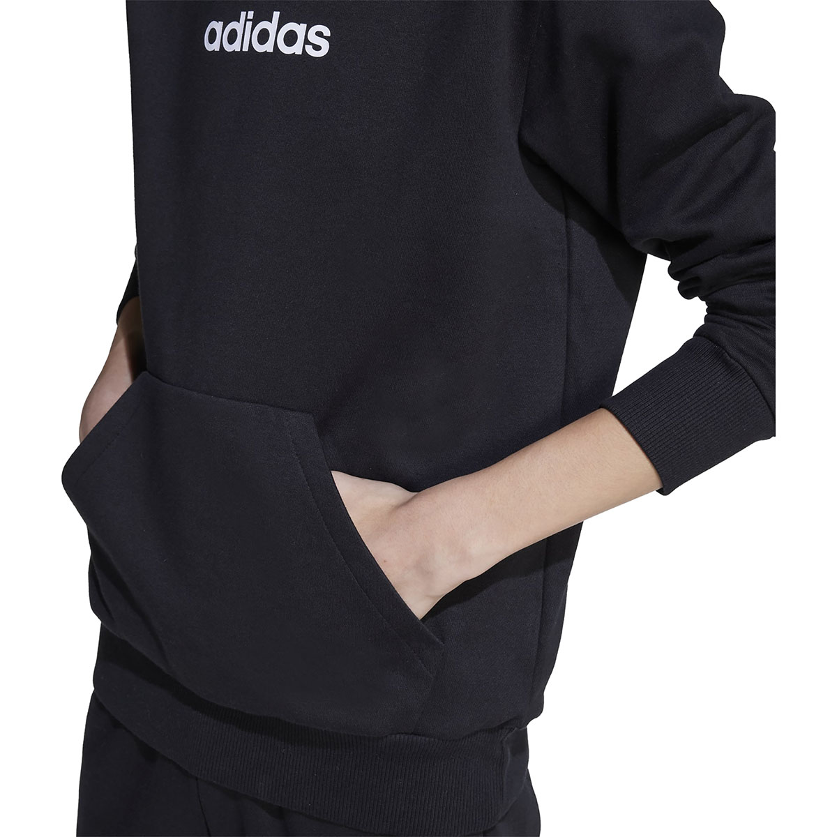 ADIDAS - LINEAR FLEECE HOODIE