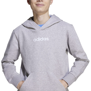 ADIDAS - LINEAR FLEECE HOODIE ADIDAS - LINEAR FLEECE HOODIE