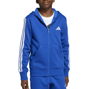 ADIDAS - 3 STRIPES FLEECE FULL ZIP HOODIE ADIDAS - 3 STRIPES FLEECE FULL ZIP HOODIE