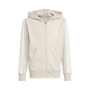 ADIDAS - 3 STRIPES FLEECE FULL ZIP HOODIE ADIDAS - 3 STRIPES FLEECE FULL ZIP HOODIE