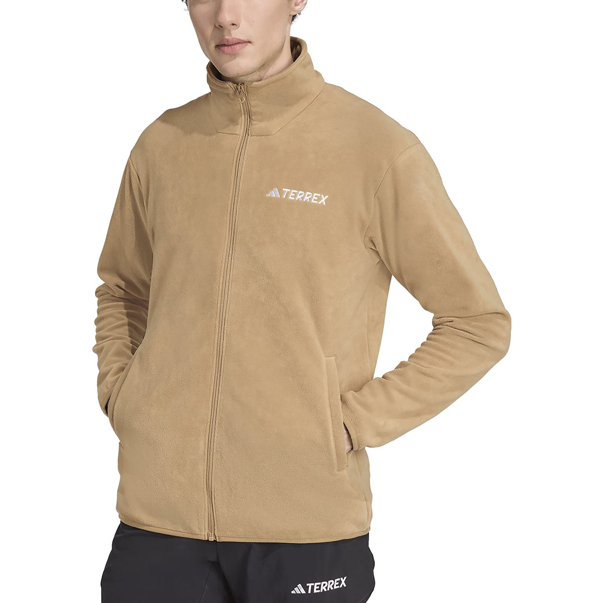 ADIDAS TERREX - MULTI ESSENTIALS FULL-ZIP FLEECE JACKET