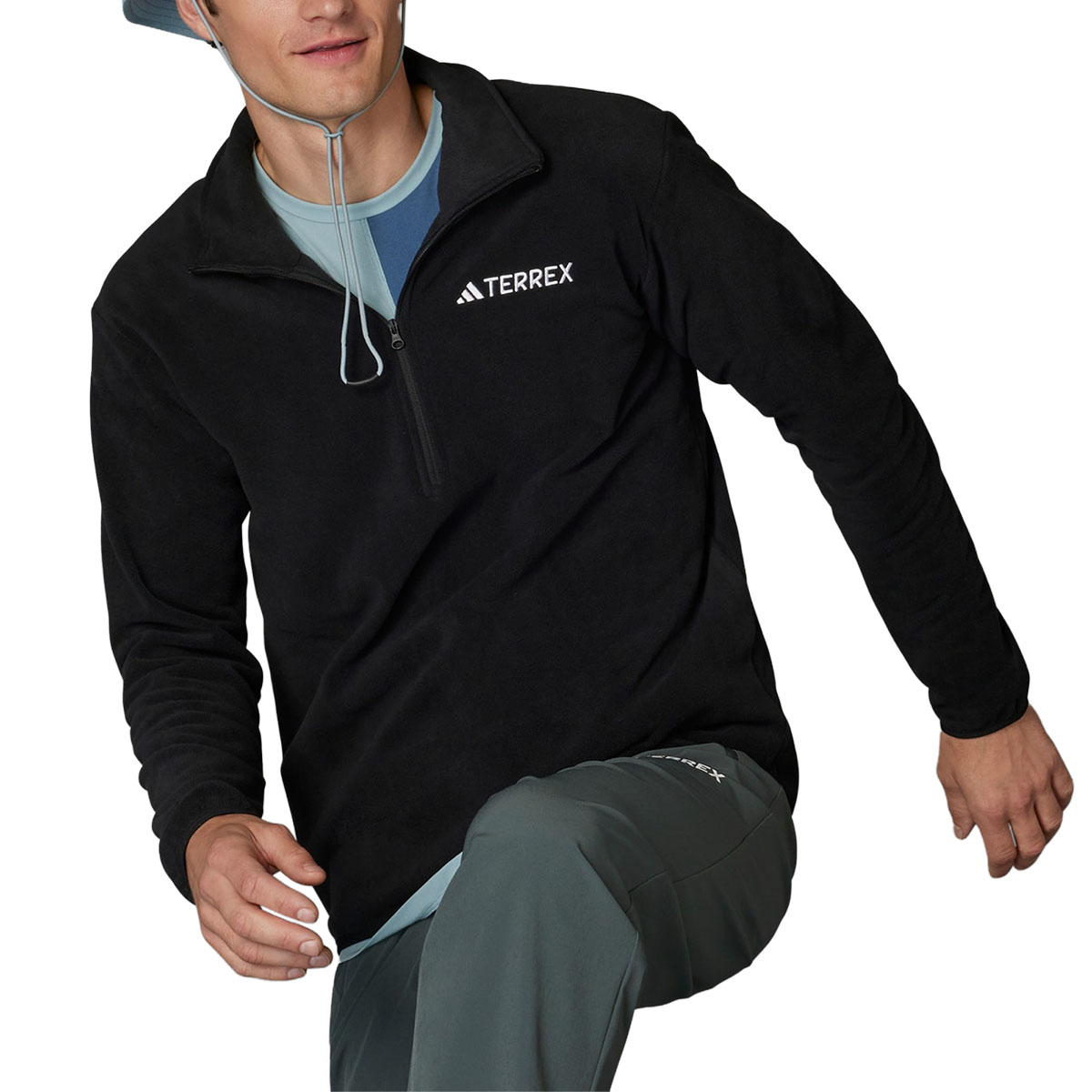 ADIDAS TERREX - MULTI ESSENTIALS HALF ZIP FLEECE
