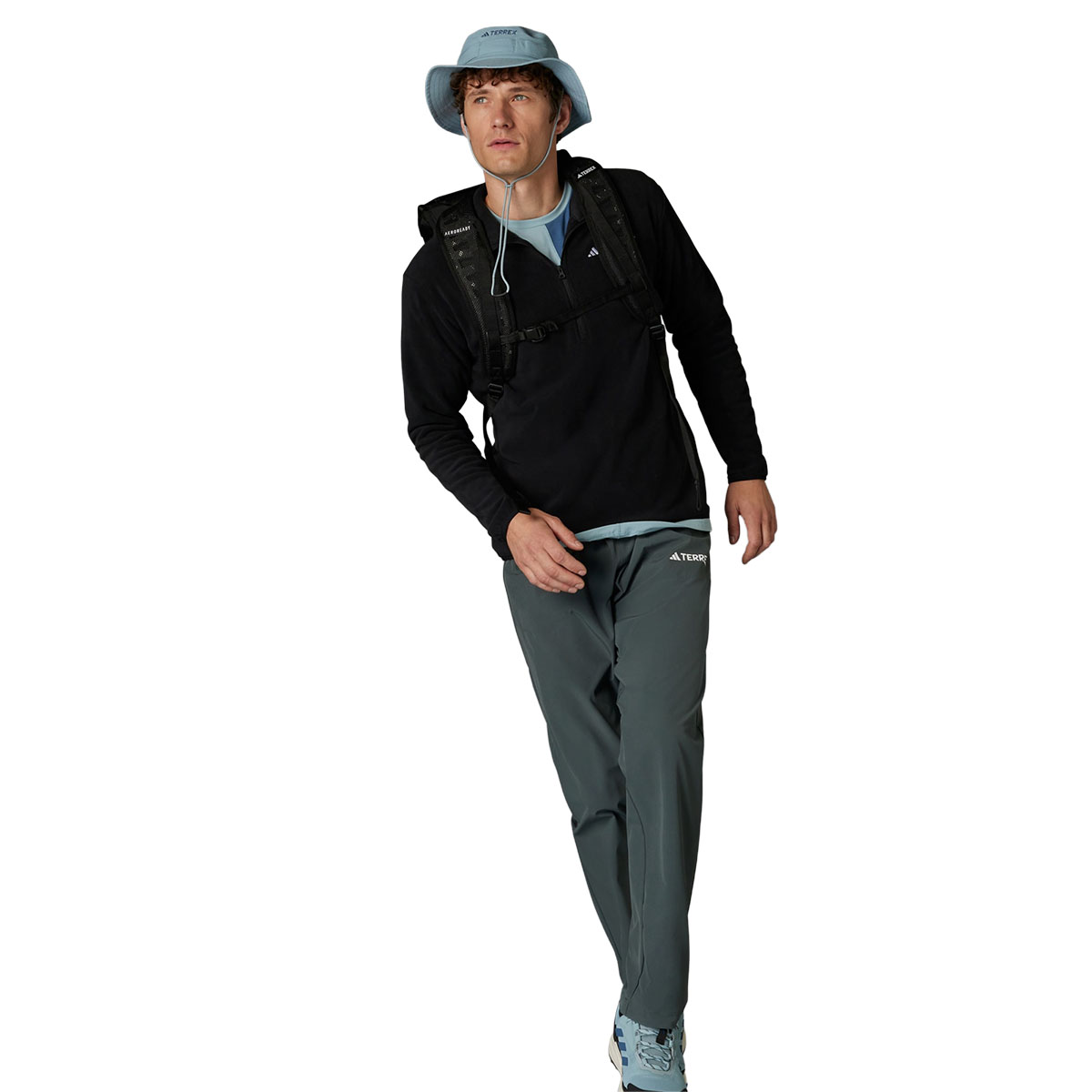 ADIDAS TERREX - MULTI ESSENTIALS HALF ZIP FLEECE