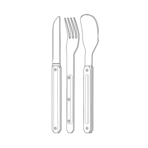 AKINOD - CUTLERY SET 12H34