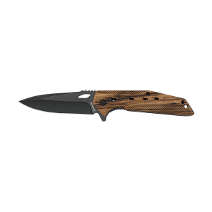 ALBAINOX - ZEBRA WOOD POCKET KNIFE
