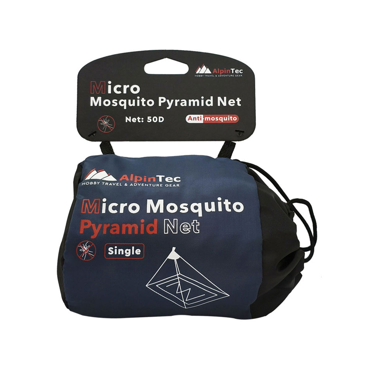 ALPINTEC - MICRO MOSQUITO PYRAMID NET (240 X 120 X 100 CM)