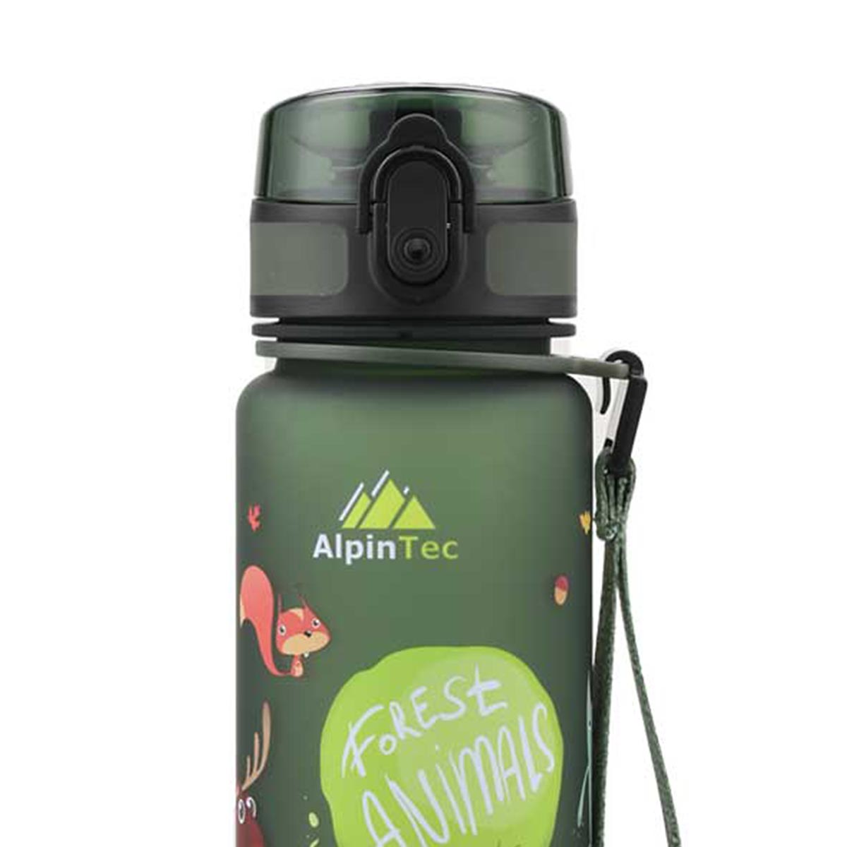 ALPINPRO - DARK GREEN FORREST ANIMALS 500 ML KIDS