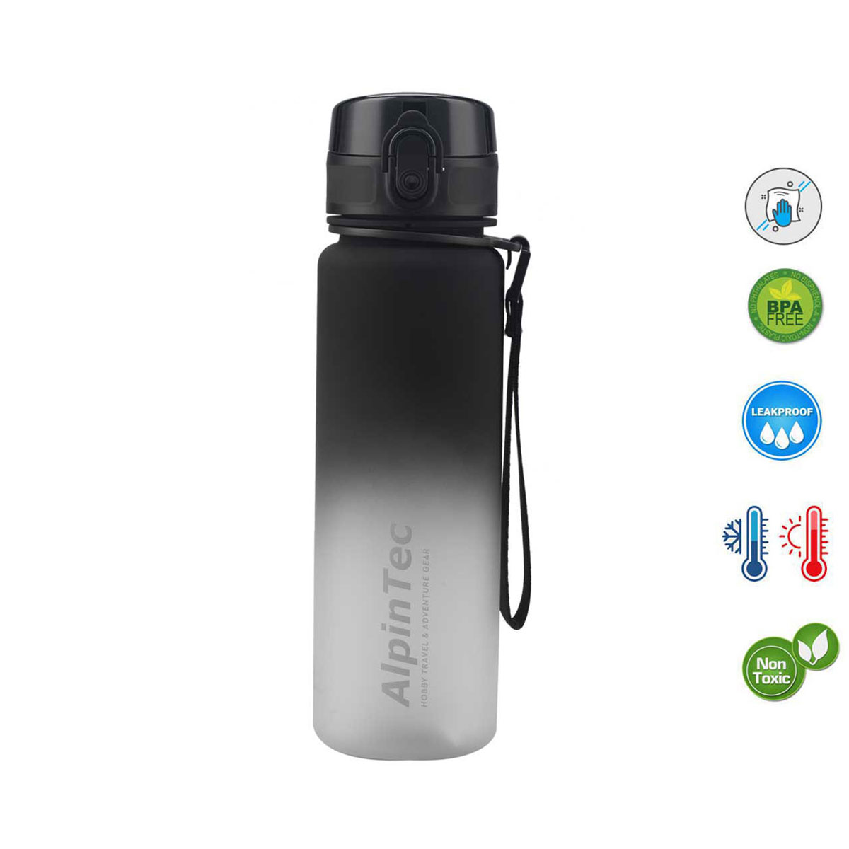 ALPINPRO - BICOLOUR BLACK WHITE 500 ML