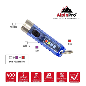 ALPINPRO - TINY (400 LUMENS)