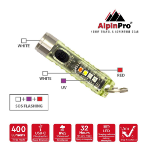 ALPINPRO - TINY (400 LUMENS)