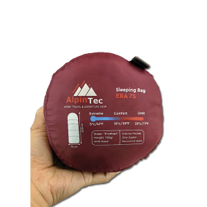 ALPINTEC - ERA 75 SLEEPING BAG (5 °C, 25 °C)