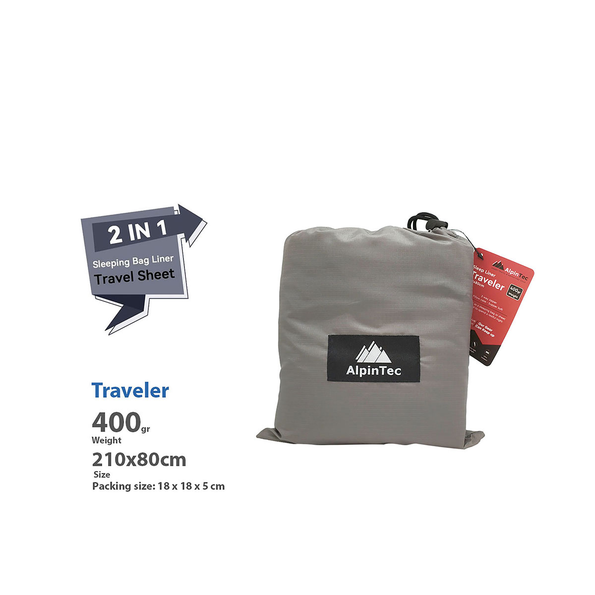 ALPINTEC - TRAVELER SINGLE (210 X 80 CM)