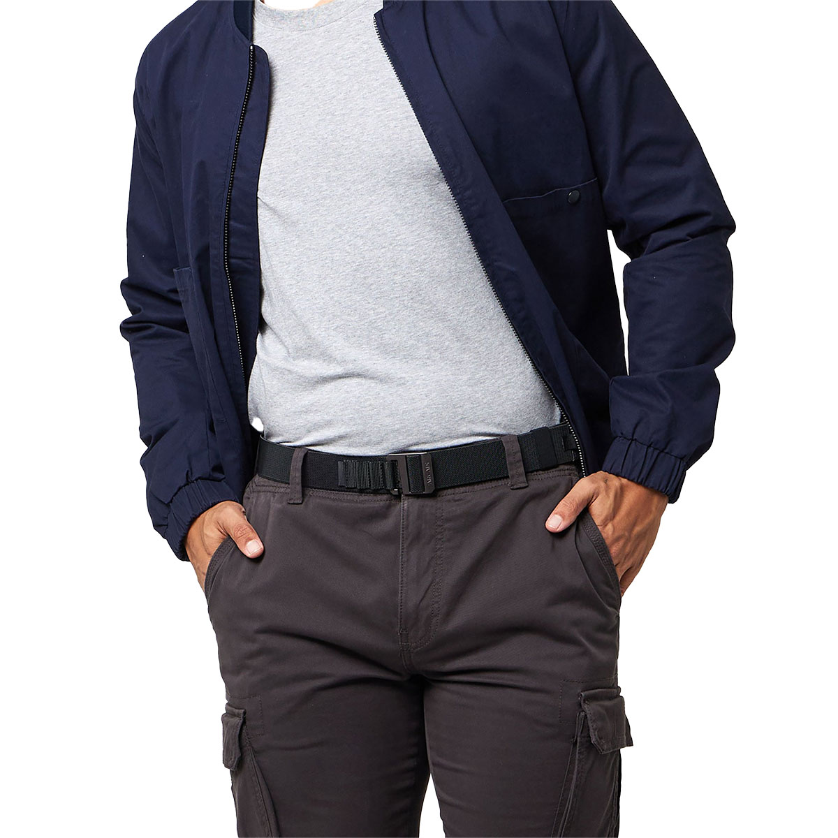 ARCADE - HARDWARE ALU STRETCH BELT