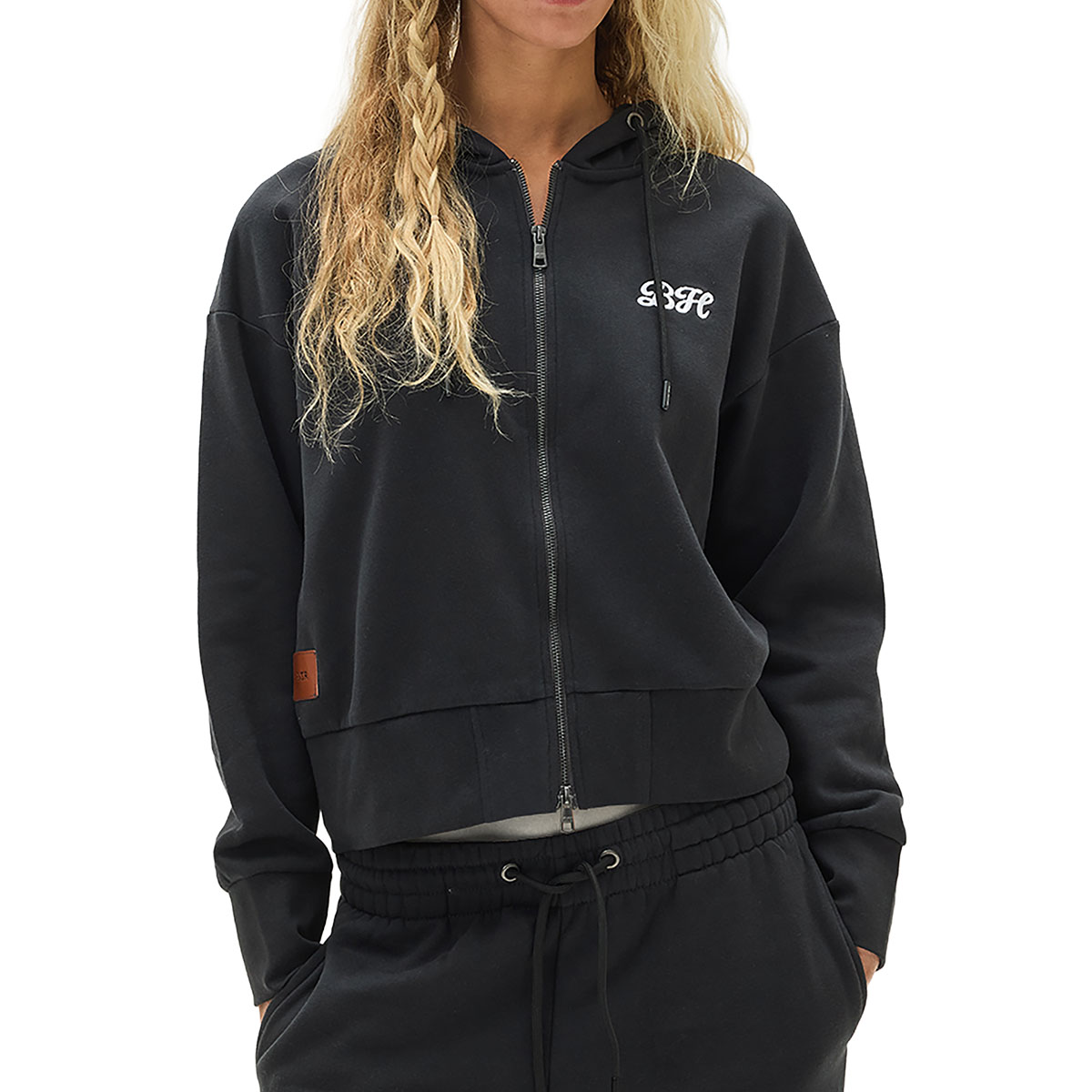 BLUE HUNTER - ZIP HOODIE CALLIGRAPHY