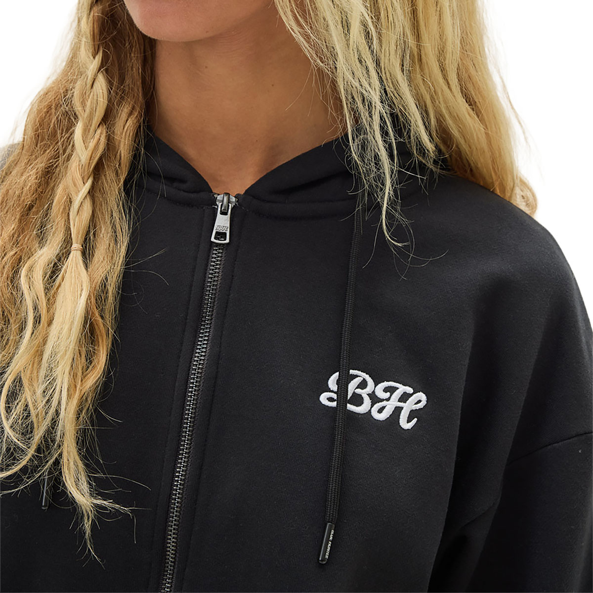 BLUE HUNTER - ZIP HOODIE CALLIGRAPHY