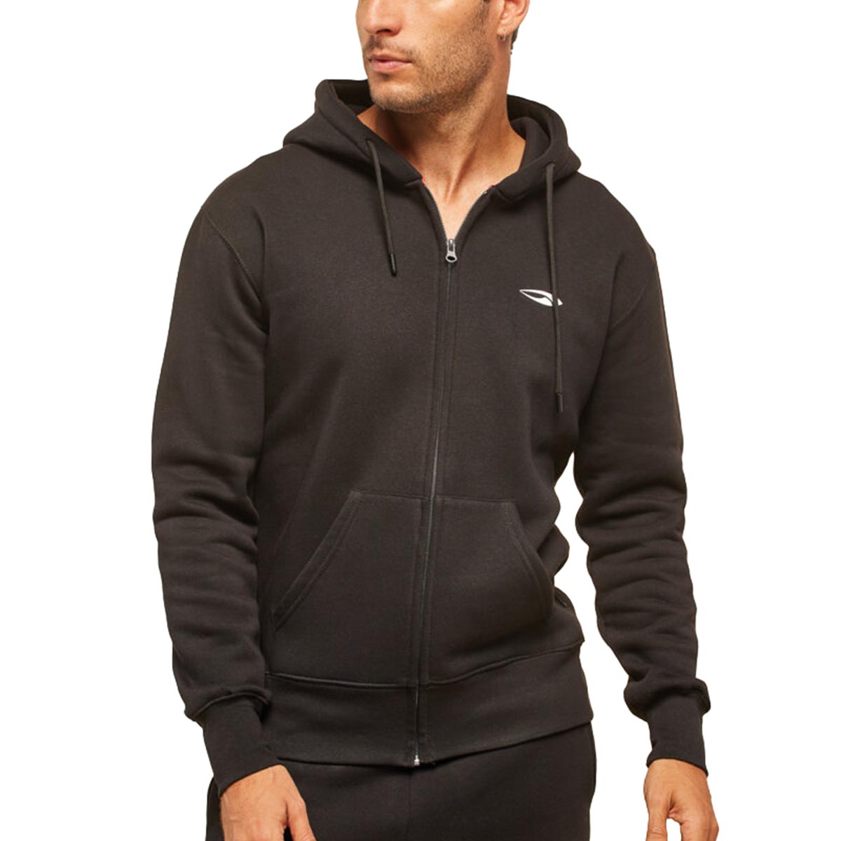 BLUE HUNTER - MINIMAL FULL ZIP HOODIE