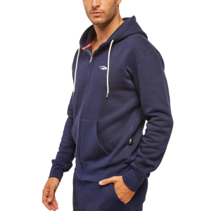 BLUE HUNTER - ZIP HOODIE MINIMAL