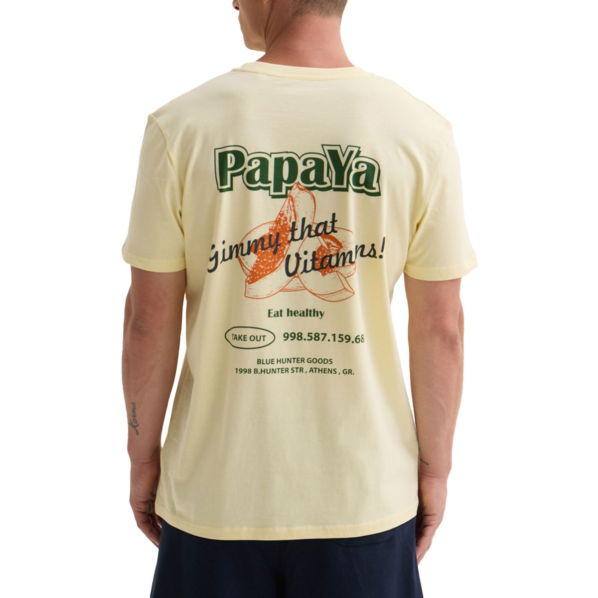BLUE HUNTER - PAPAYA T-SHIRT