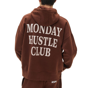 BLUE HUNTER - MONDAYS HUSTLE CLUB HOODIE