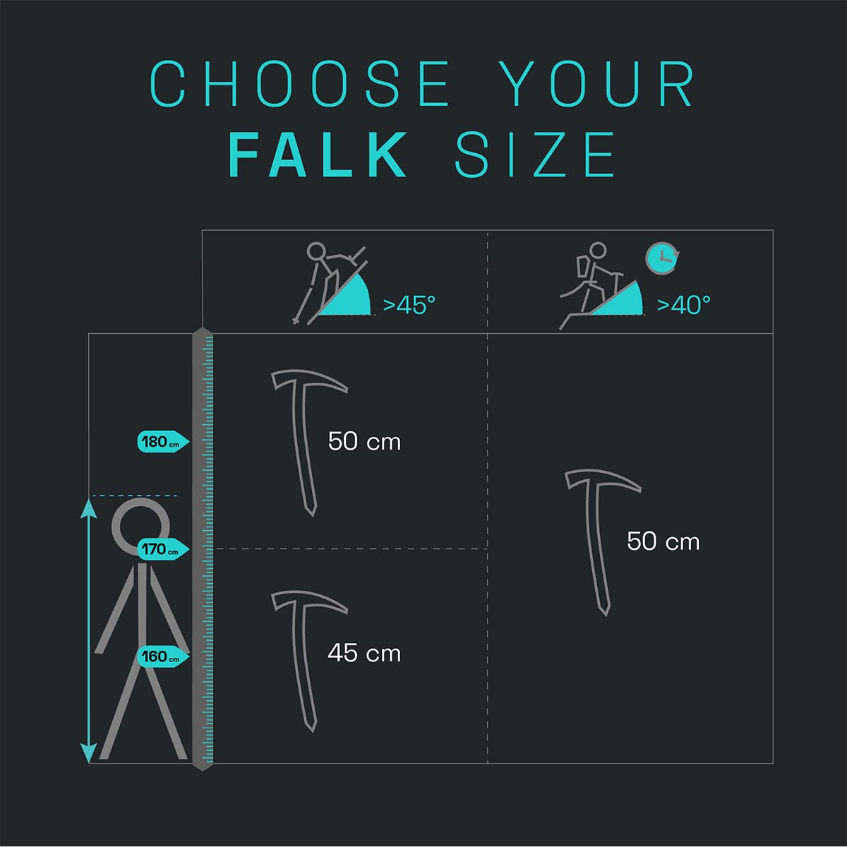 BLUE ICE - FALK ICE AXE