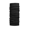 BUFF - MERINO LIGHTWEIGHT NECKWARMER SOLID BLACK BUFF - MERINO LIGHTWEIGHT NECKWARMER SOLID BLACK