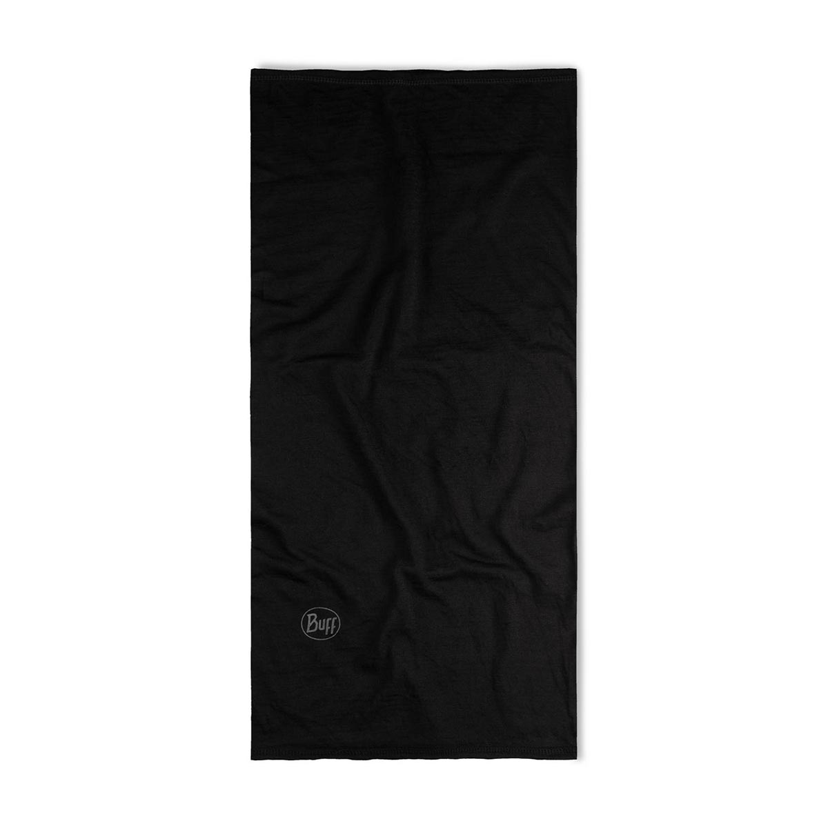 BUFF - MERINO LIGHTWEIGHT NECKWARMER SOLID BLACK BUFF - MERINO LIGHTWEIGHT NECKWARMER SOLID BLACK