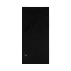 BUFF - MIDWEIGHT MERINO WOOL TUBULAR SOLID BLACK