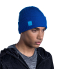 BUFF - KNITTED HAT CROSSKNIT SOLID AZURE BLUE