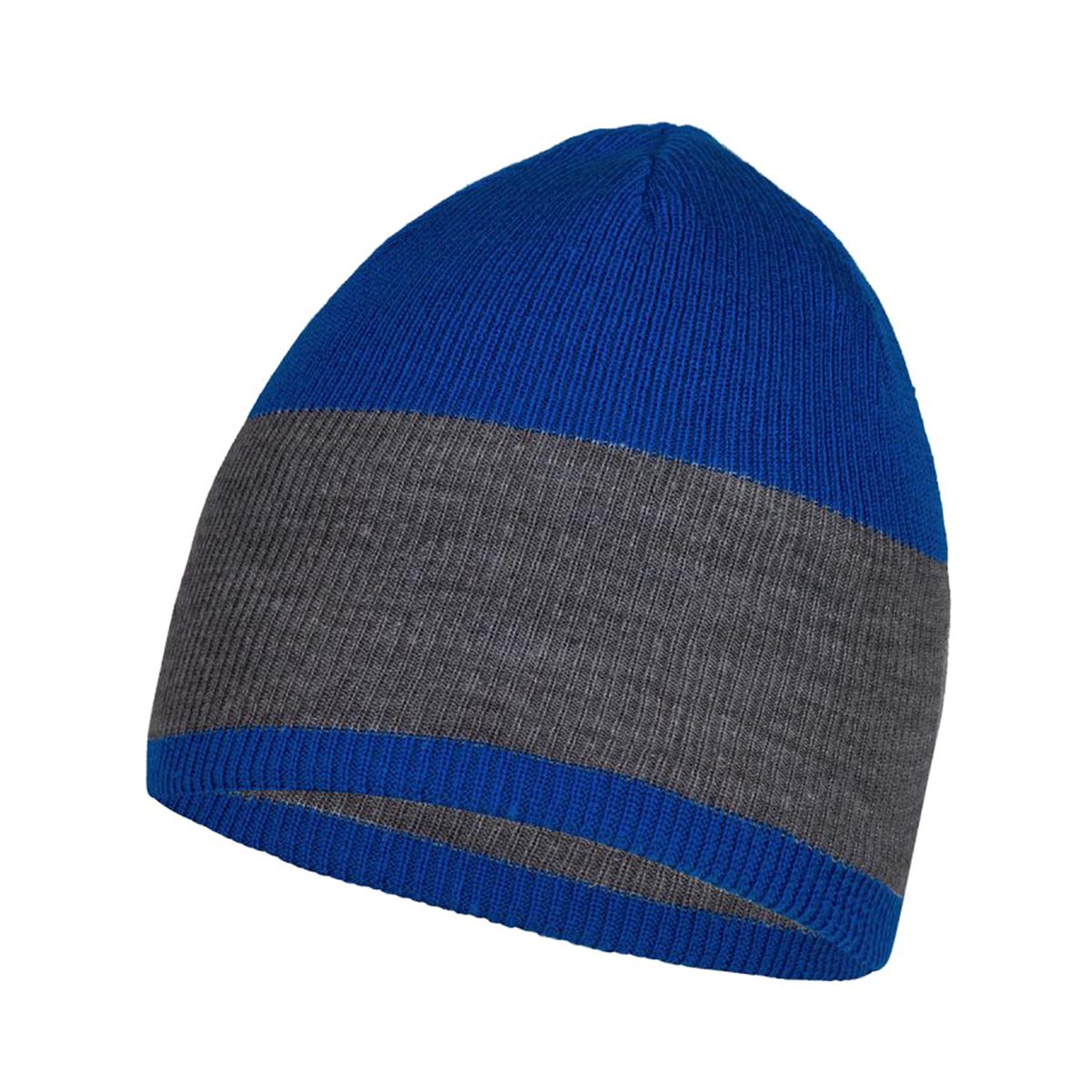 BUFF - KNITTED HAT CROSSKNIT SOLID AZURE BLUE