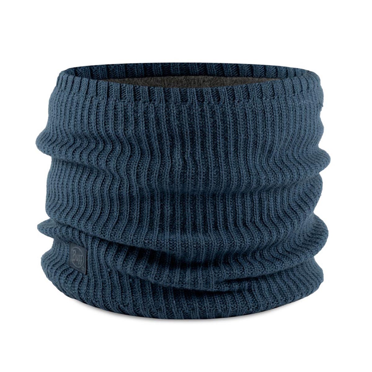 BUFF - KNITTED & FLEECE NECKWARMER RUTGER STEEL BLUE