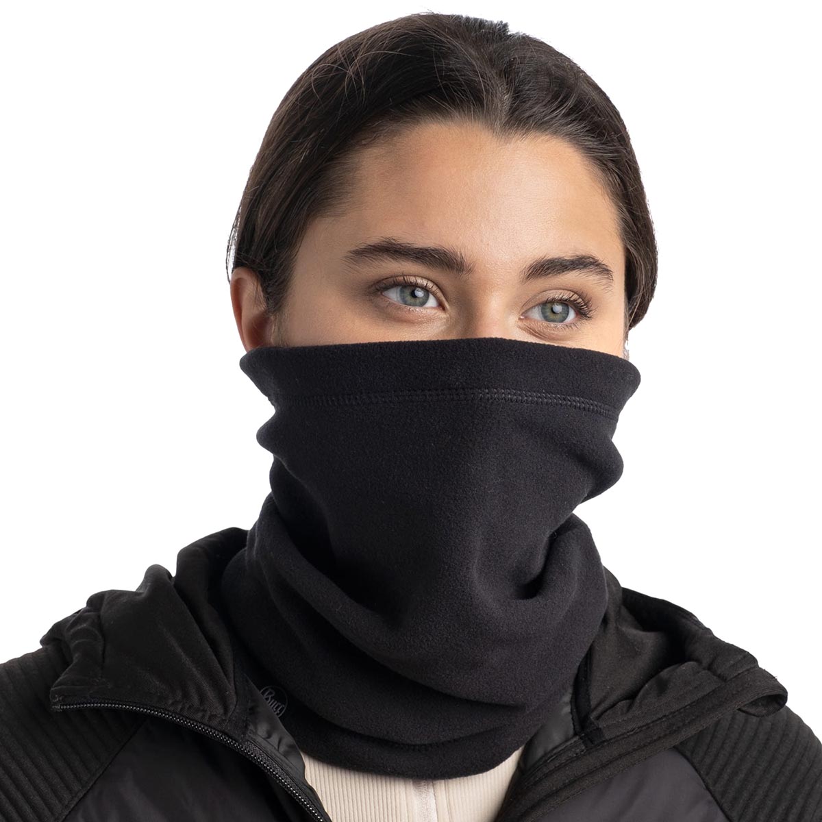 BUFF - POLAR NECKWARMER SOLID BLACK BUFF - POLAR NECKWARMER SOLID BLACK