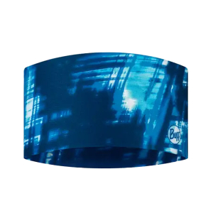BUFF - COOLNET UV WIDE HEADBAND ATTEL BLUE