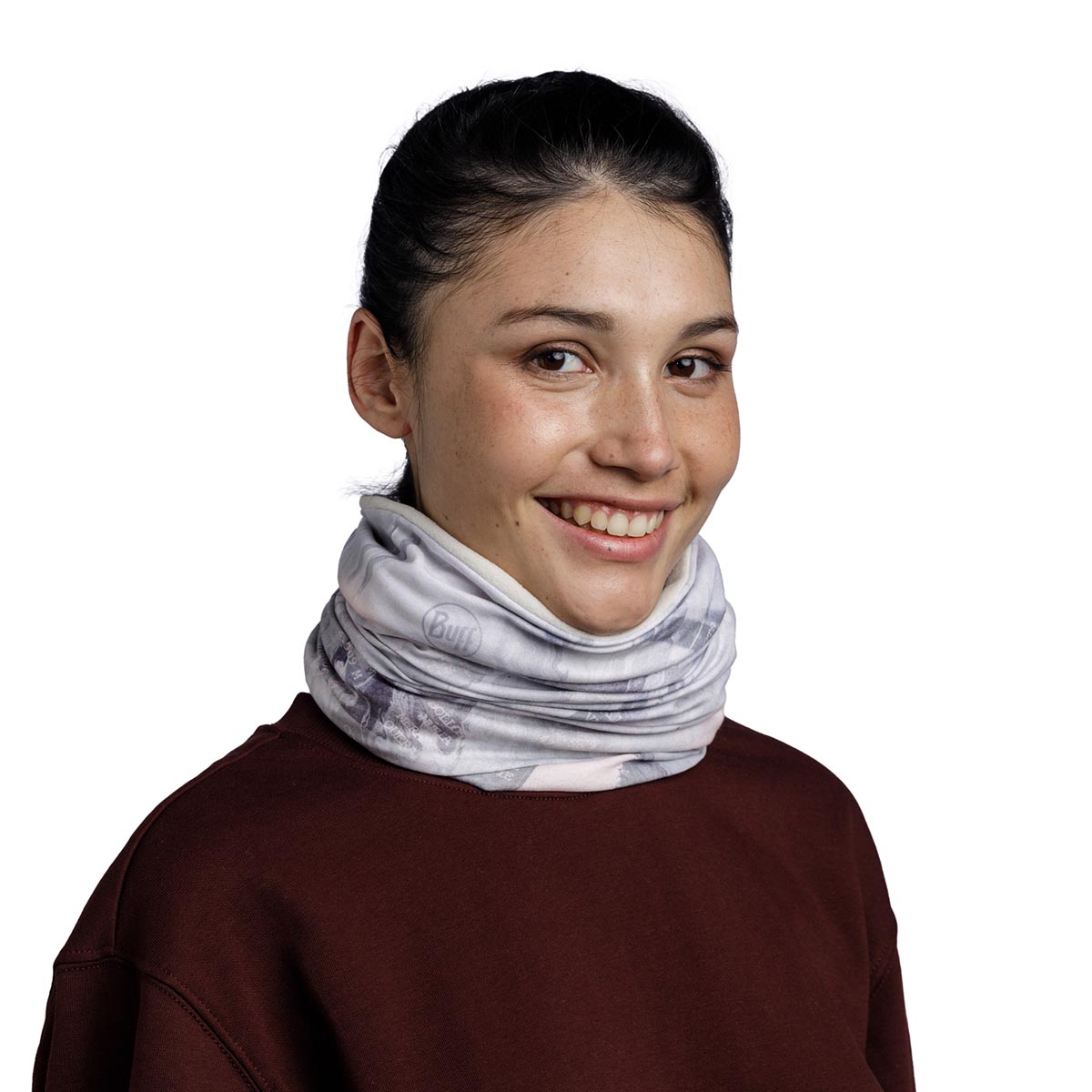 BUFF - POLAR REVERSIBLE NECKWARMER SNOUT ECRU